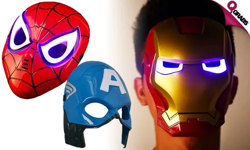 Superhero LED Masks for Kids!